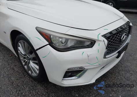 2019 Infiniti Q50 3.0T Luxe from USA, damaged, VIN JN1EV7AR6KM551092